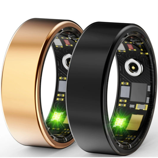 Top-Selling Smart Ring: Heart Rate, Blood Oxygen, Sleep Monitoring, Step Counting, Waterproof & Bluetooth Stand for Couples